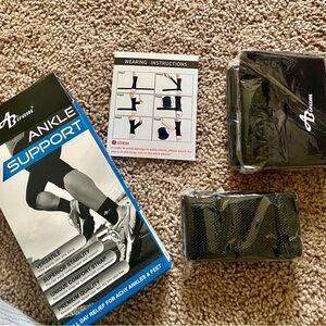 Abiram Ankle Support Brace Adjustable Compression Strap Athletic Support